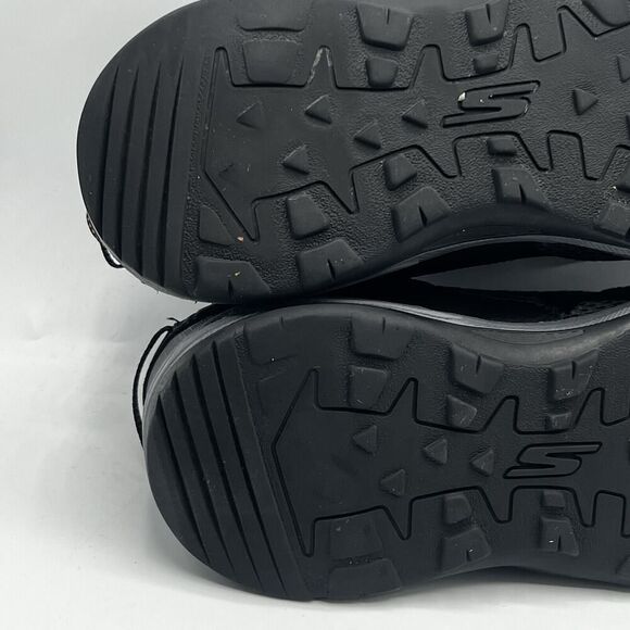 Skechers Go Run Trail Altitude Men 9.5 Black/Orange Hiking Shoe Water Repellent - Picture 9 of 13